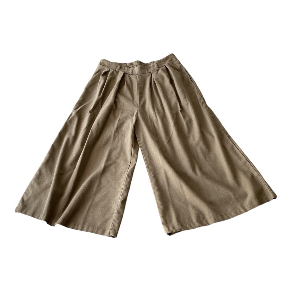 Cropped Culottes Pants